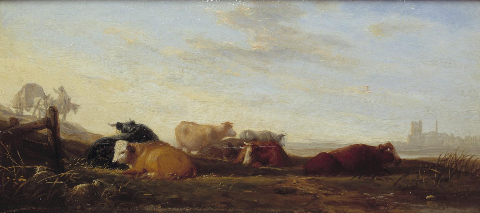 Dutch Landscape with Cattle
