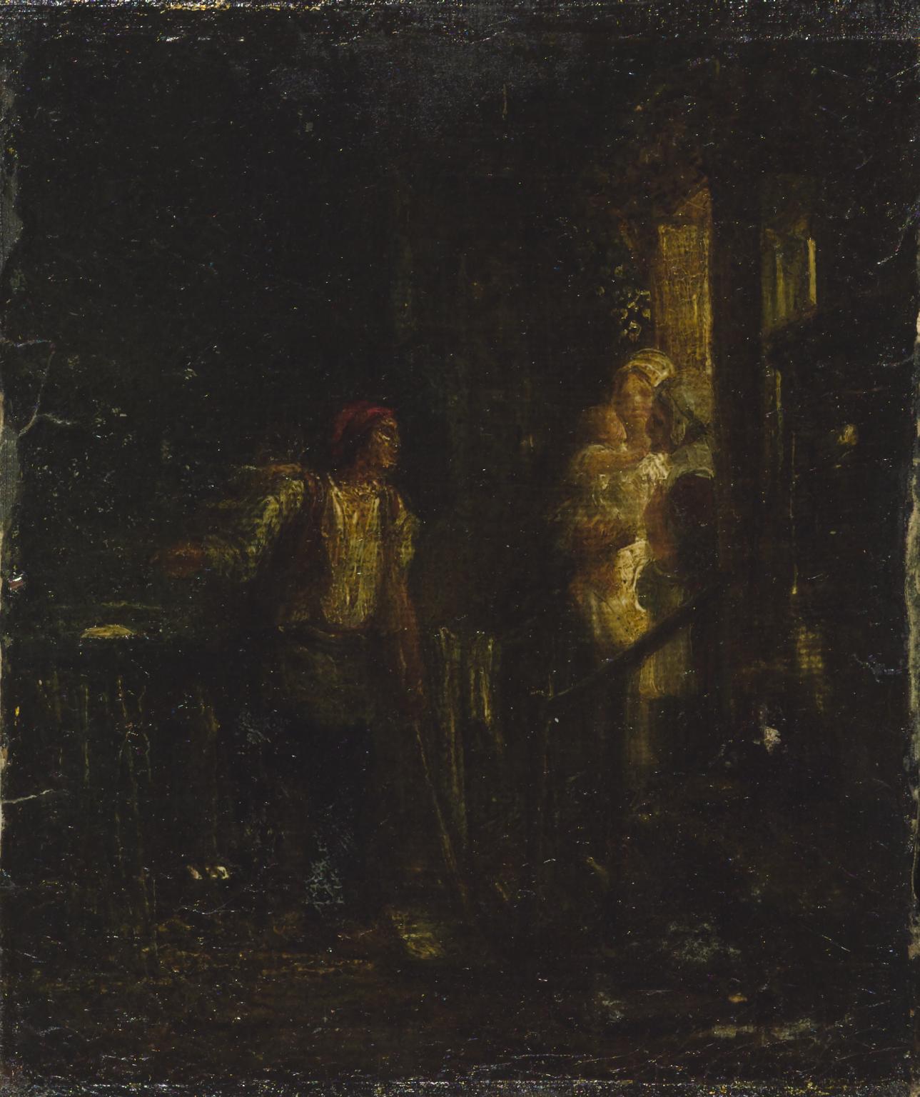 Sketch for ‘The Benighted Traveller’