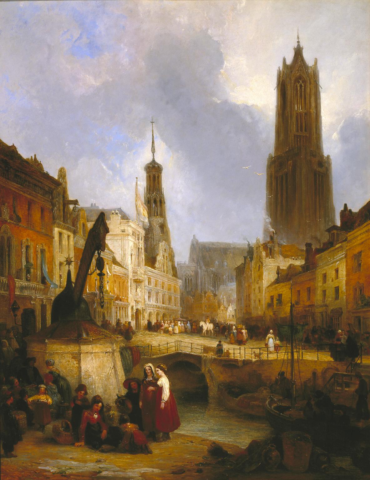 Utrecht', George Jones, exhibited 1829 | Tate