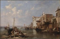 The Canal of the Guidecca, and the Church of the Gesuati, Venice