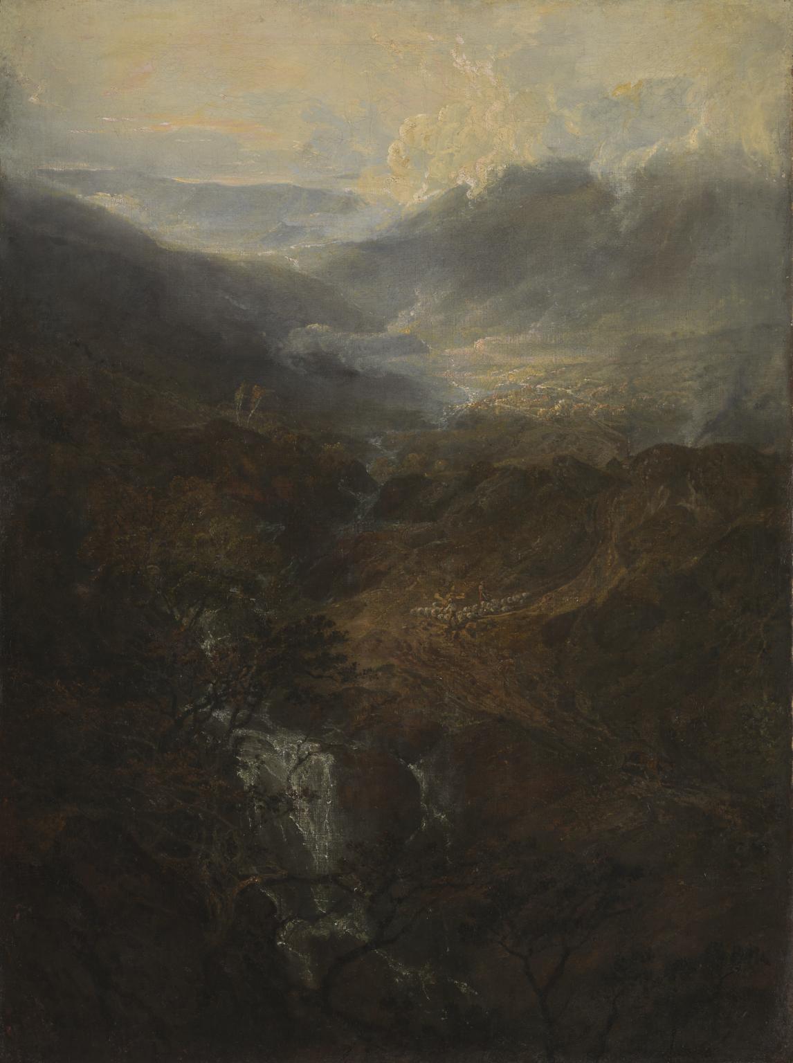 Morning amongst the Coniston Fells, Cumberland