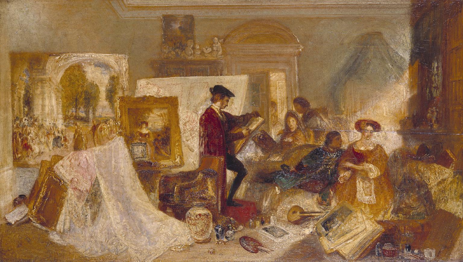 Watteau Study by Fresnoy’s Rules