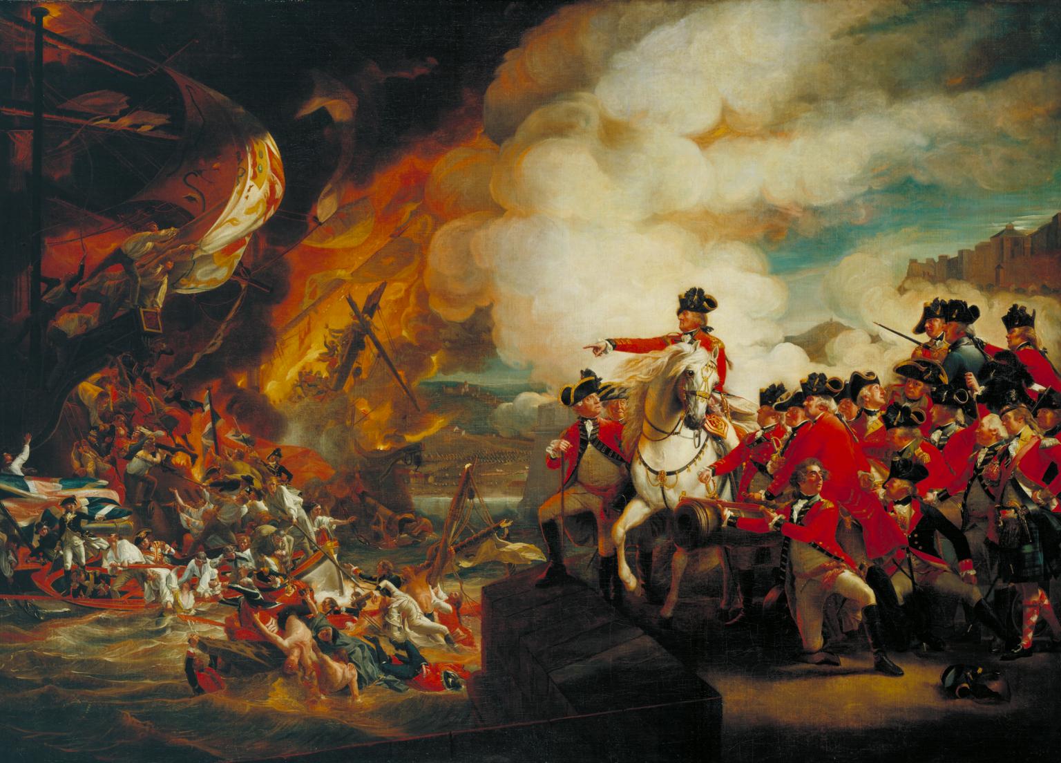 The Siege and Relief of Gibraltar, 13 September 1782; ?replica