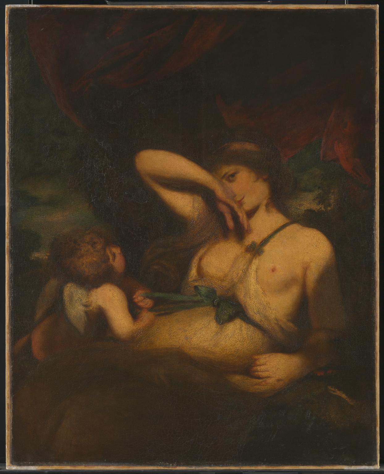 A Nymph and Cupid: ‘The Snake in the Grass’