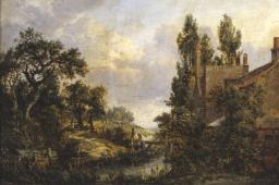 Landscape with a Farm House