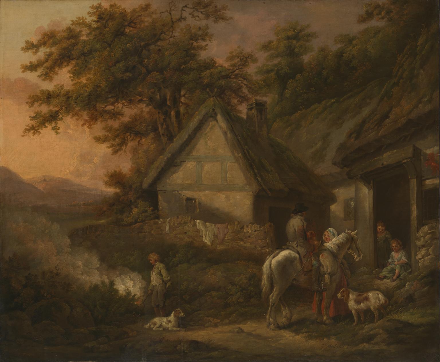 Door of a Village Inn