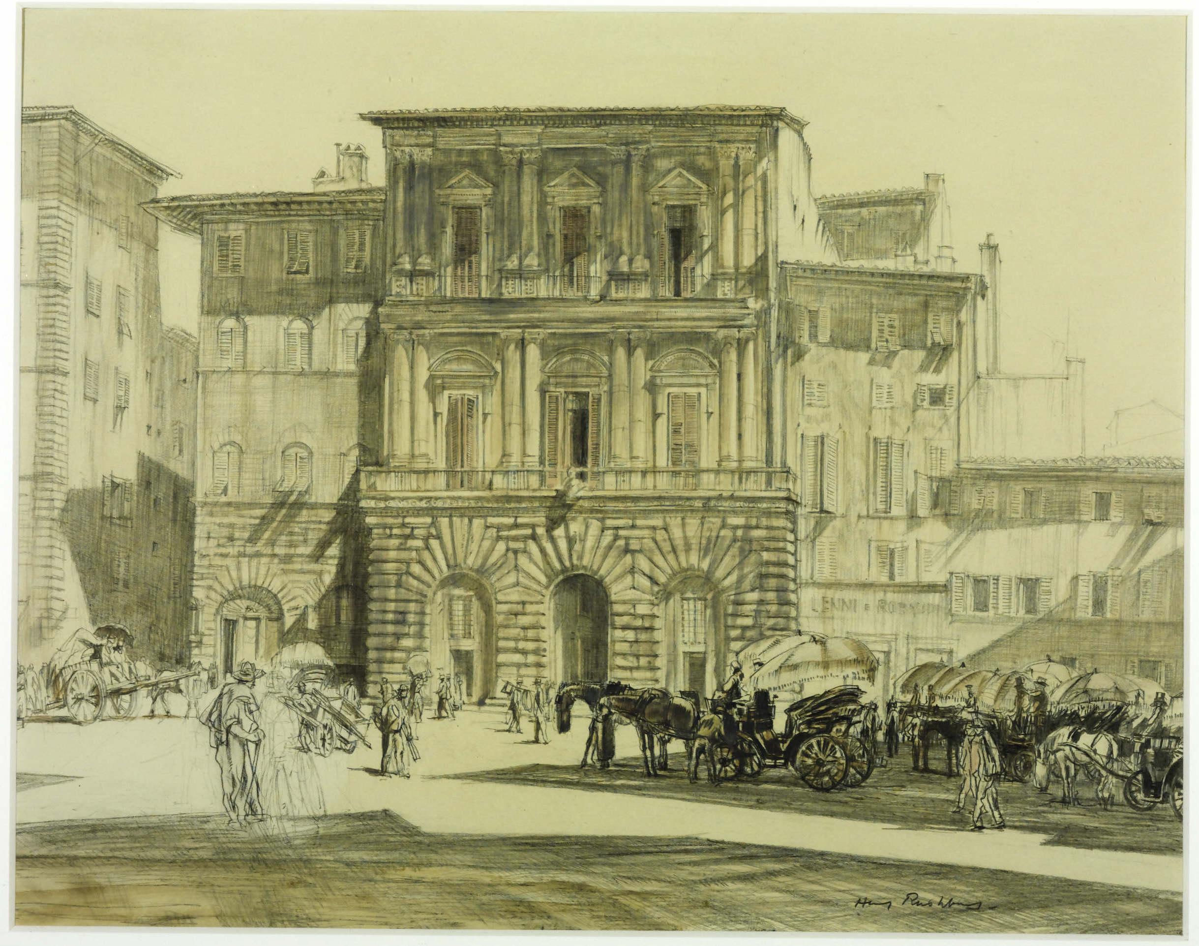 The Palazzo Ugoccione, Florence