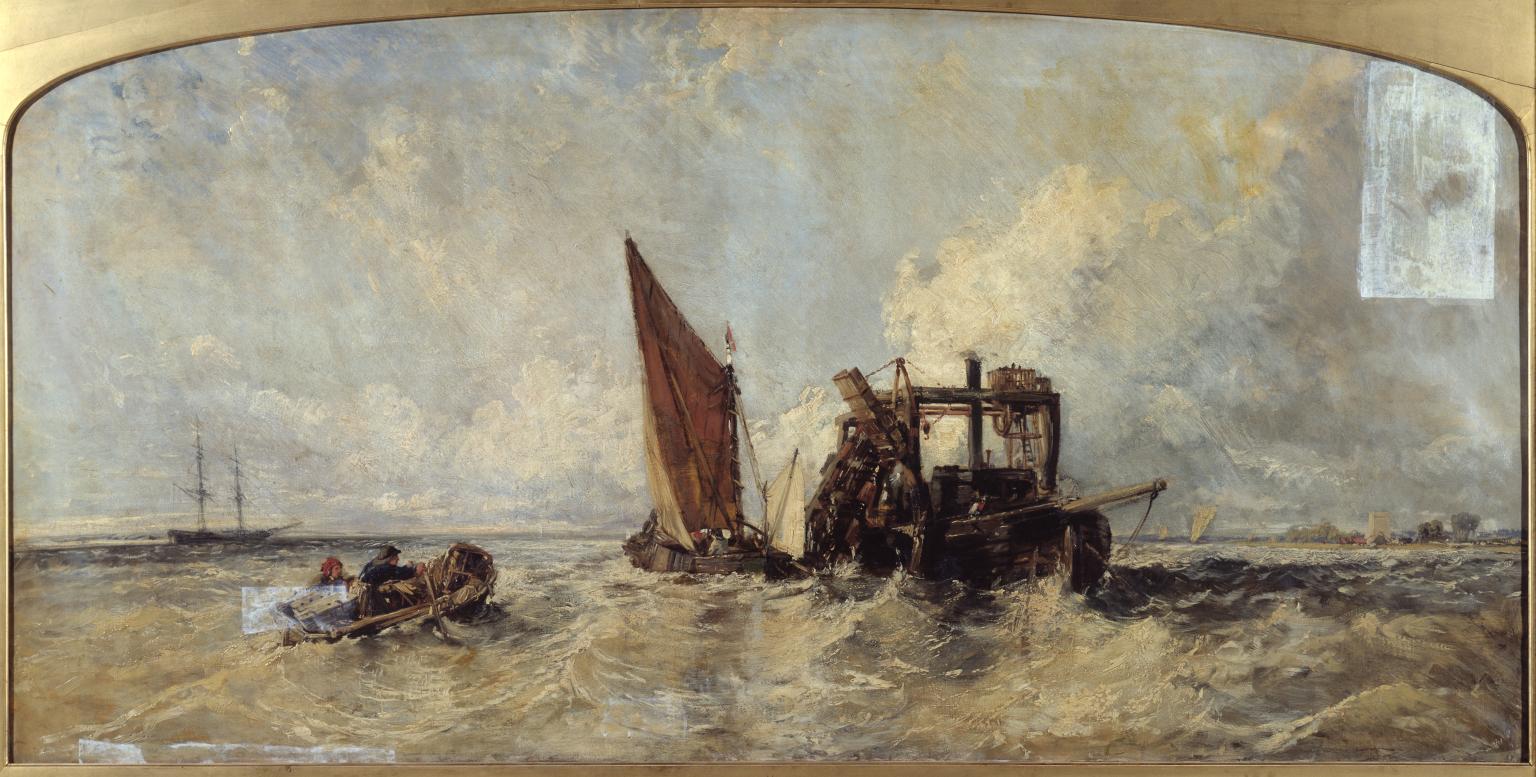 Dredging on the Medway