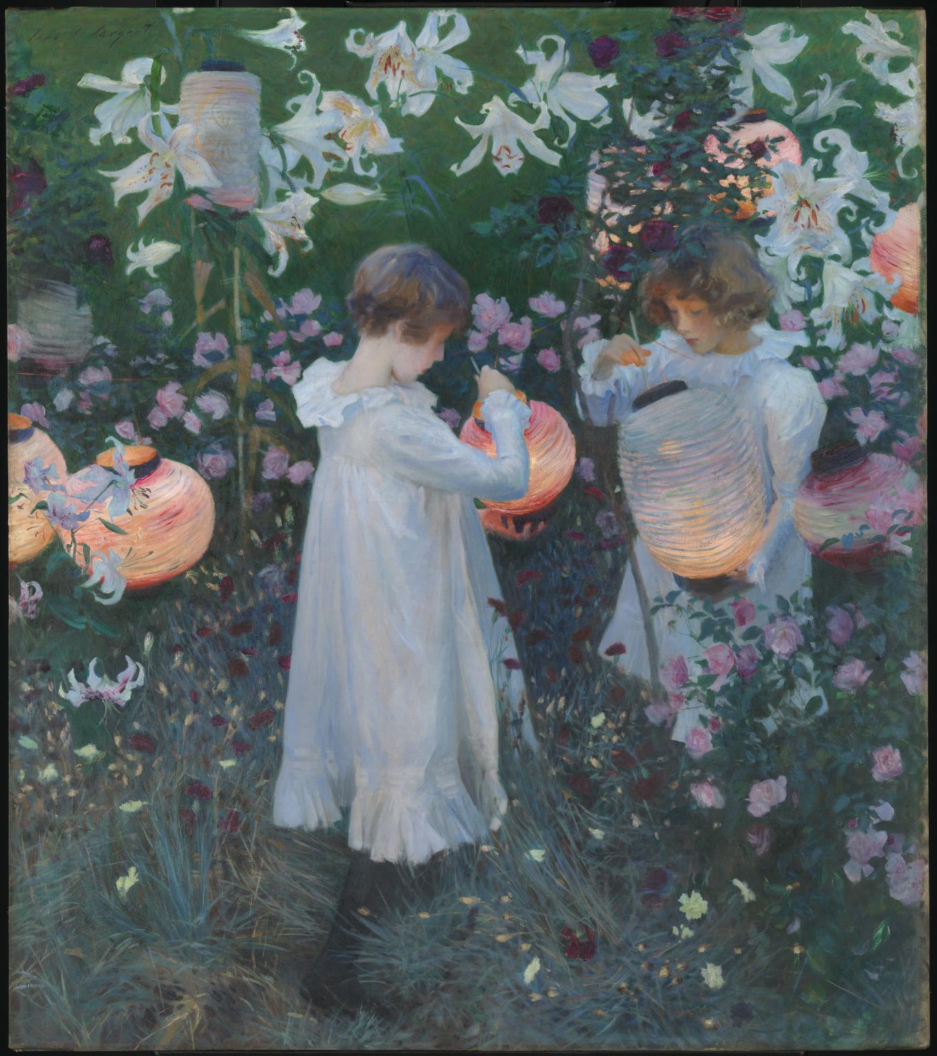 Carnation, Lily, Lily, Rose', John Singer Sargent, 1885–6 | Tate