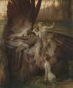 Herbert Draper, ‘The Lament for Icarus’ exhibited 1898