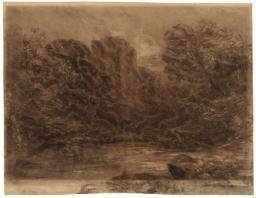 Landscape Study with Castle