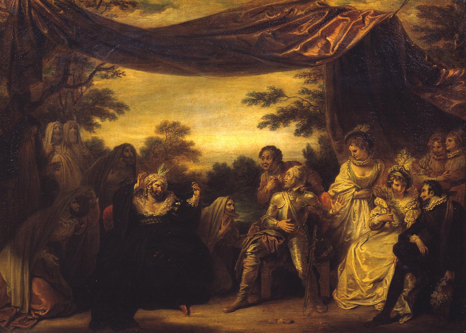 The Afflicted Matron, the Countess Trifaldi, from ‘Don Quixote’