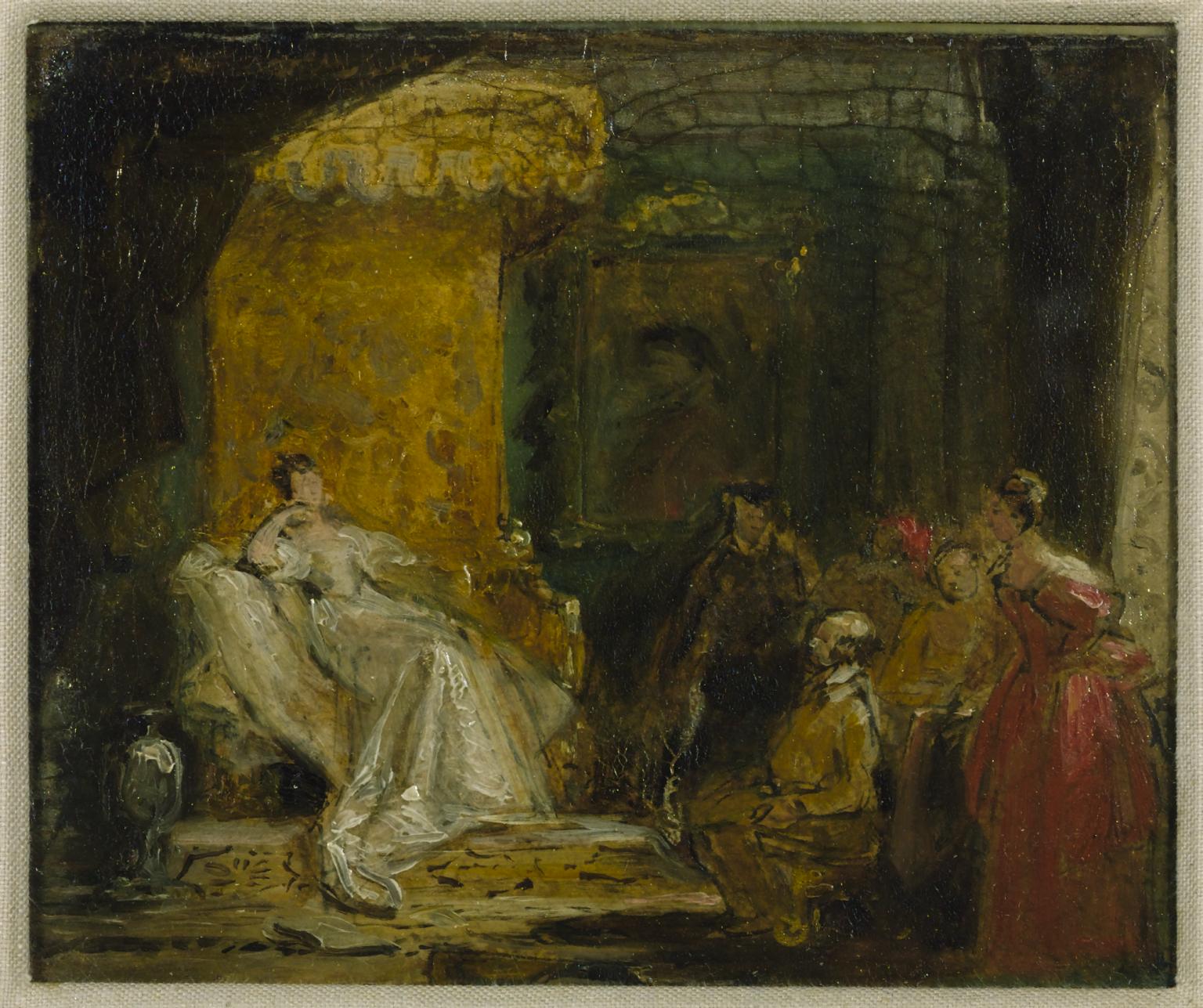 Sketch for ‘Sancho Panza in the Apartment of the Duchess’