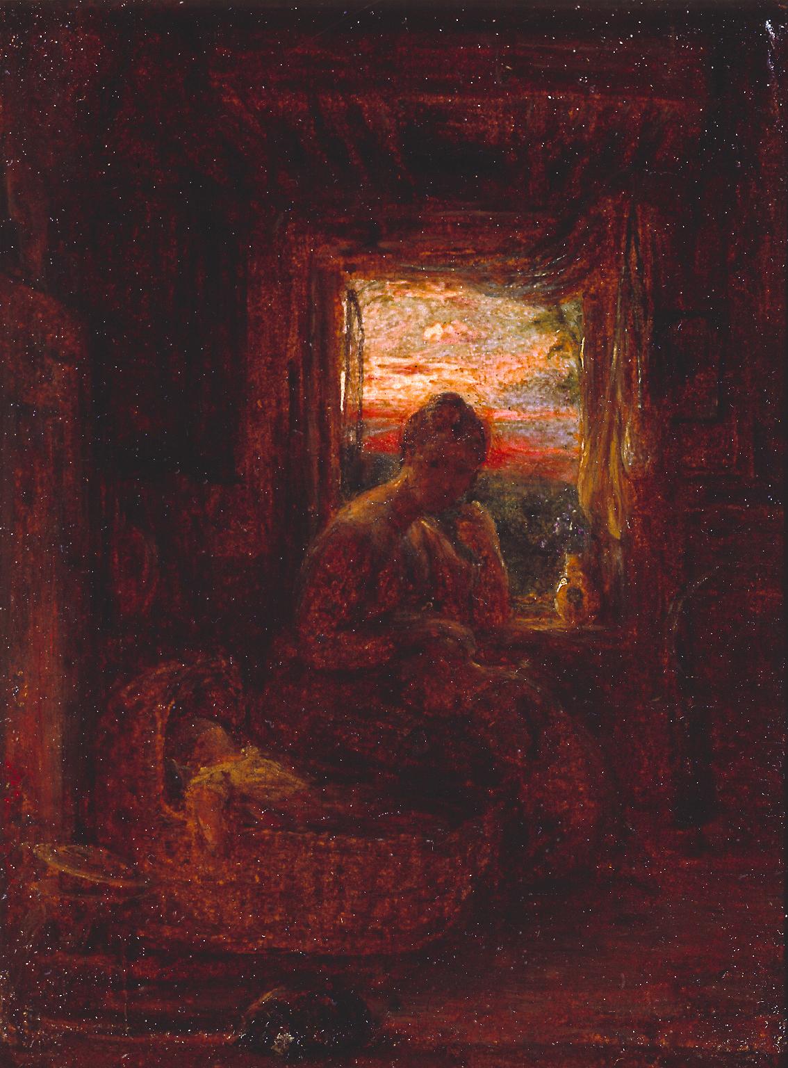 Study for ‘Interior of an English Cottage’