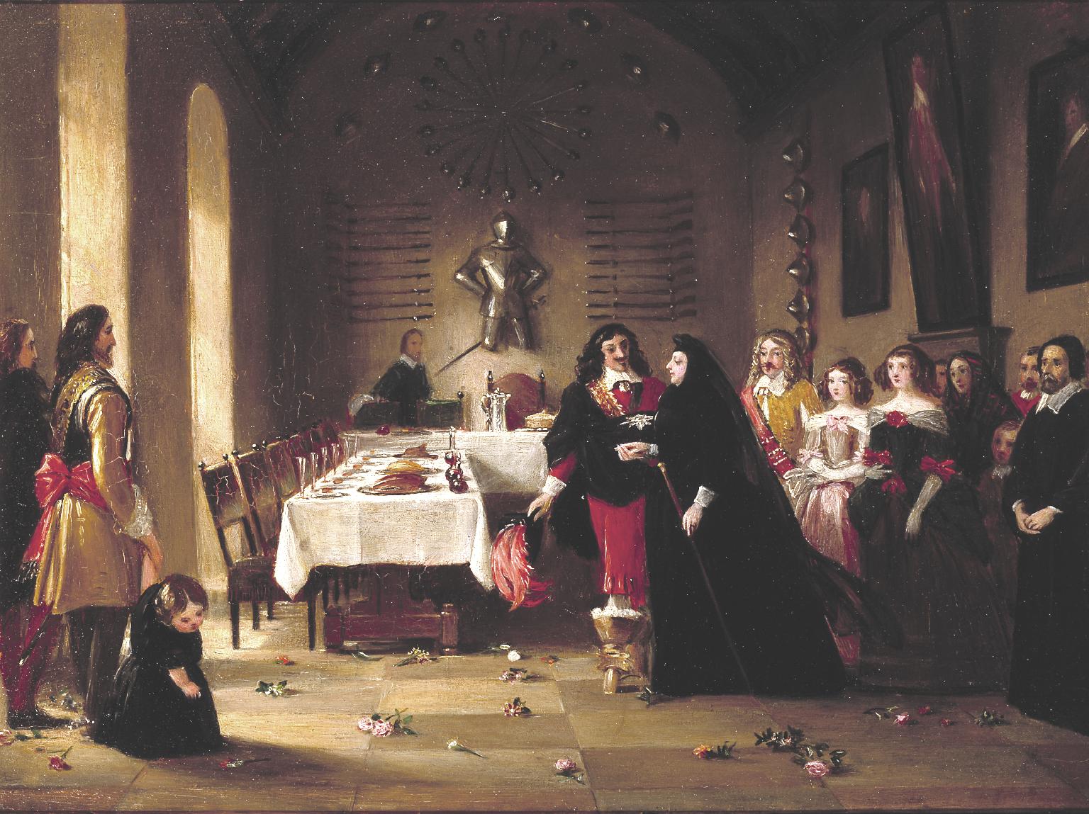 Sketch for ‘Charles II and Lady Bellenden’