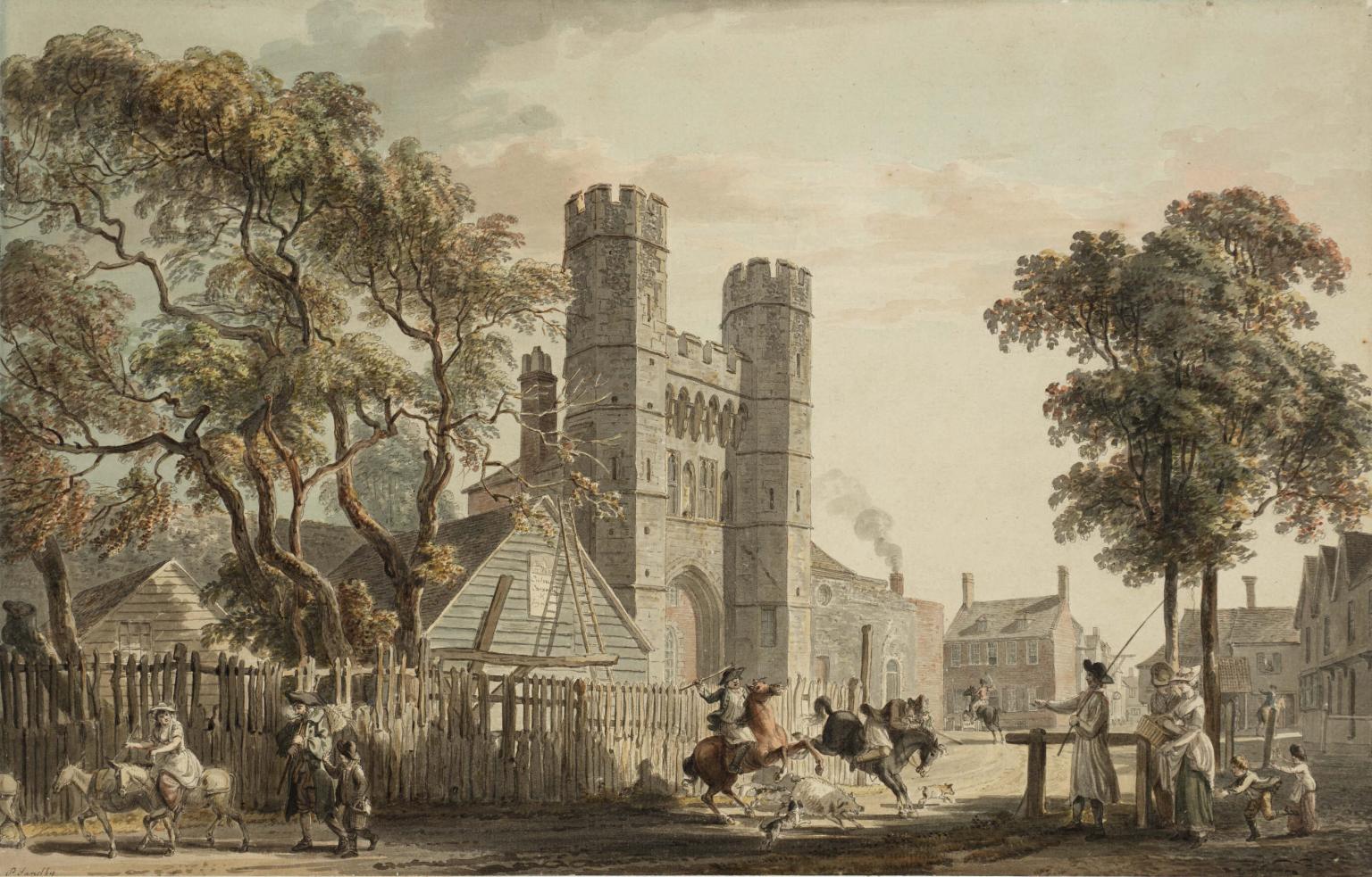 The Cemetery Gate of St Augustine’s Monastery Canterbury