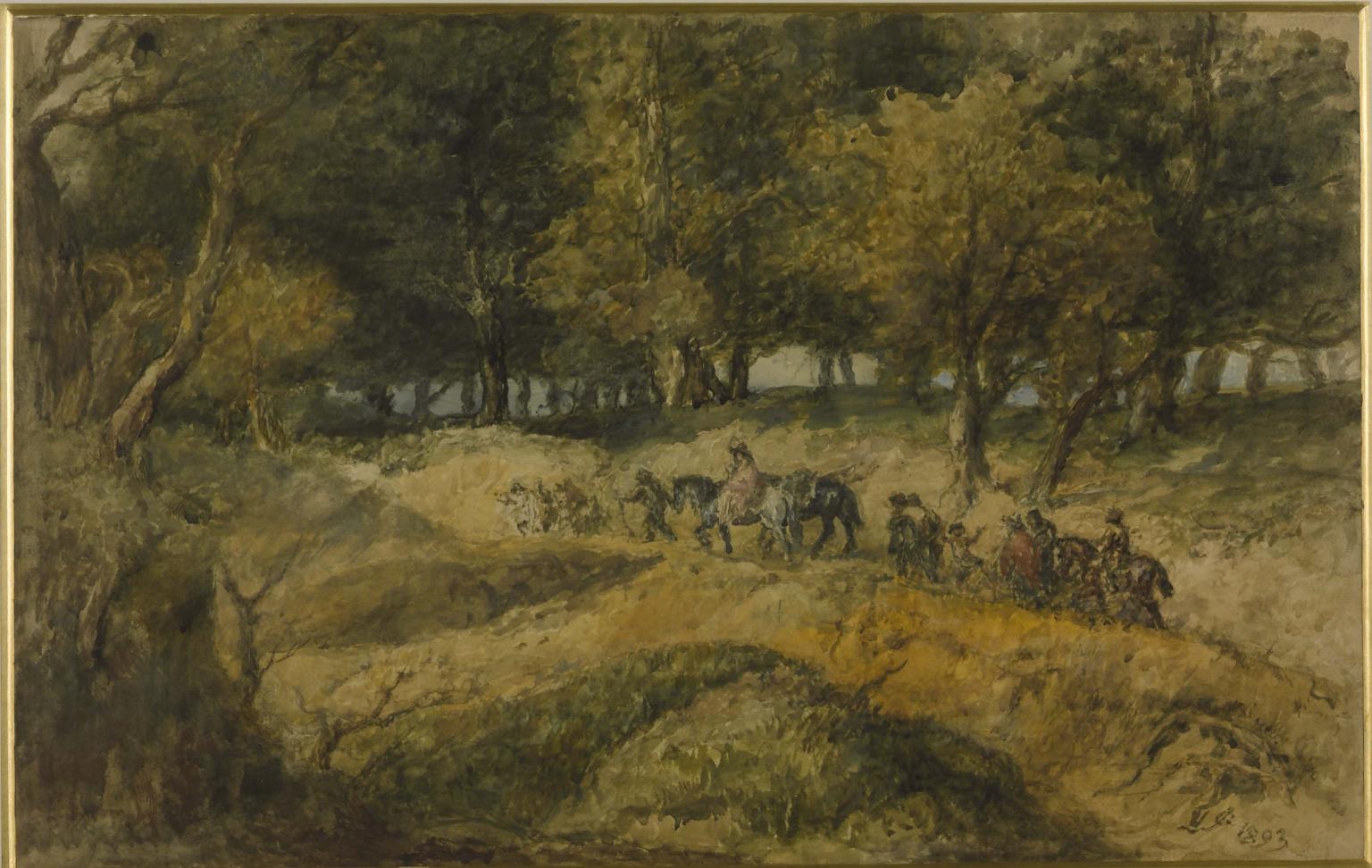 Old Gravel Pit in Greenwich Park