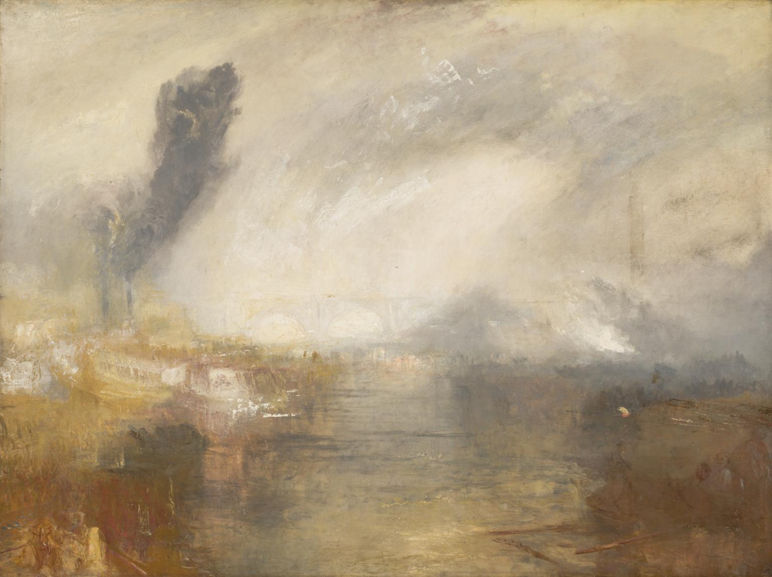 The Thames above Waterloo Bridge