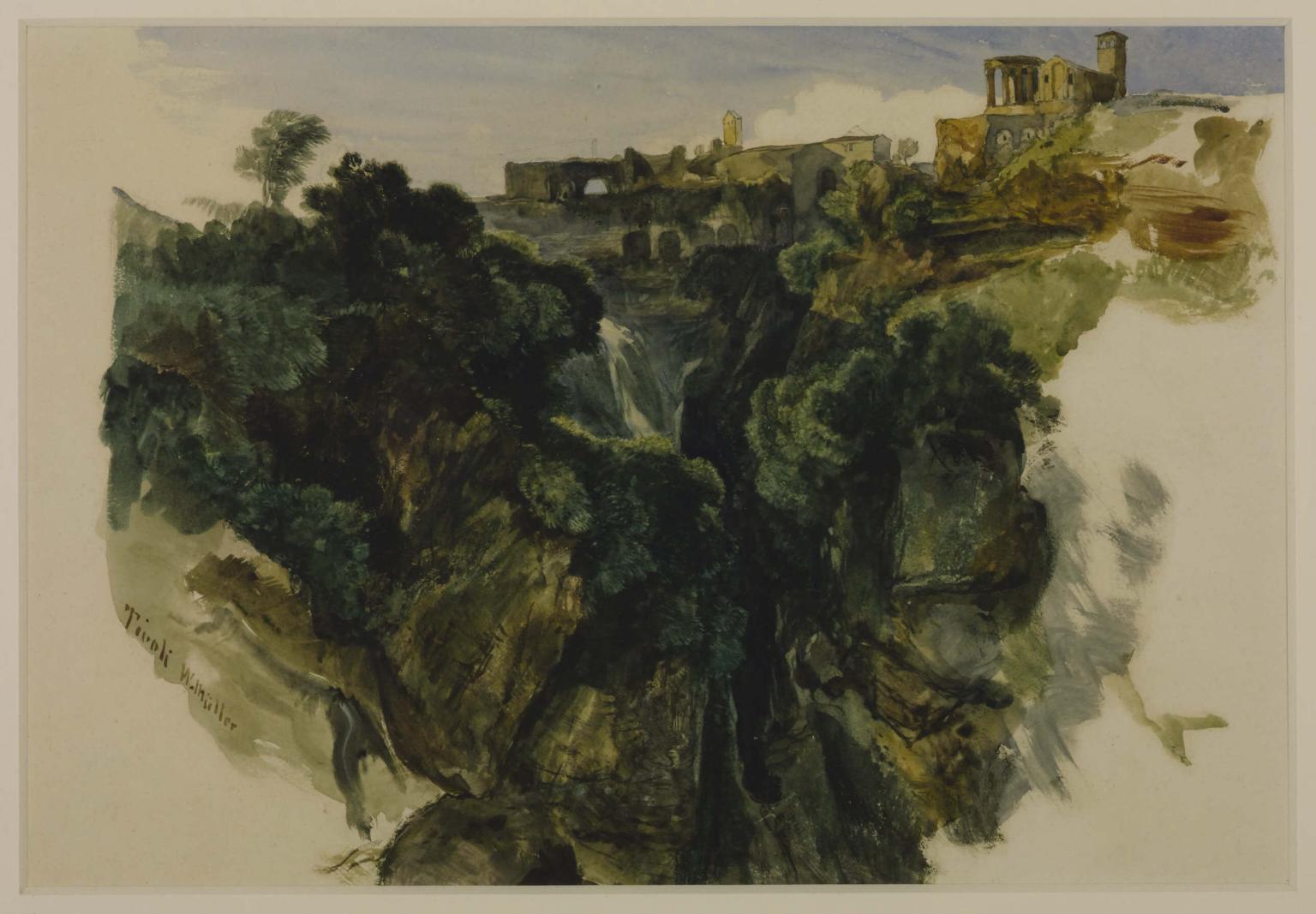 Tivoli, with the Temple of the Sibyl