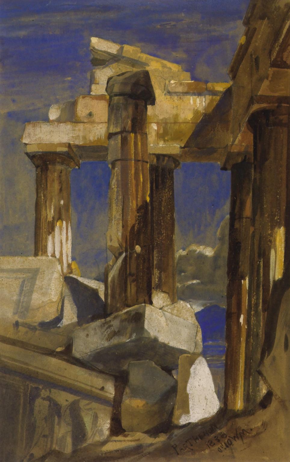 The Parthenon, View from the Interior