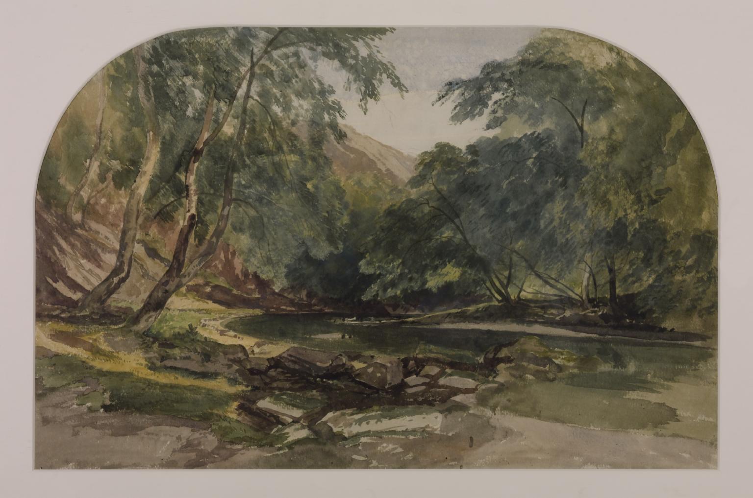 Lynmouth: A Bend of the River