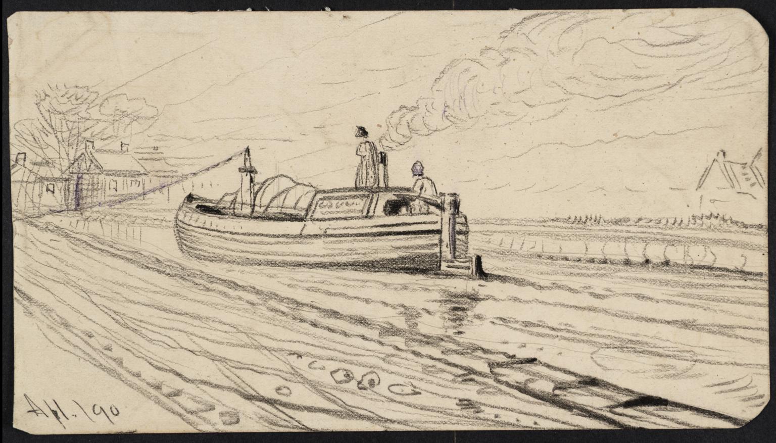 A Barge on the Bridgewater Canal