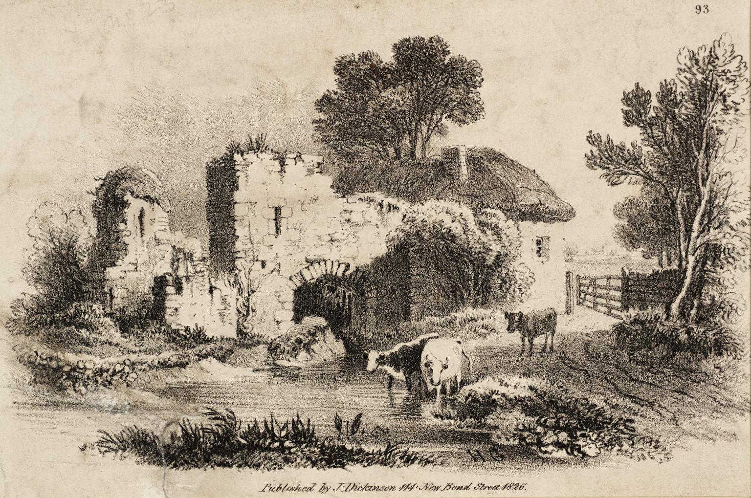 Ruin with Farm-Buildings