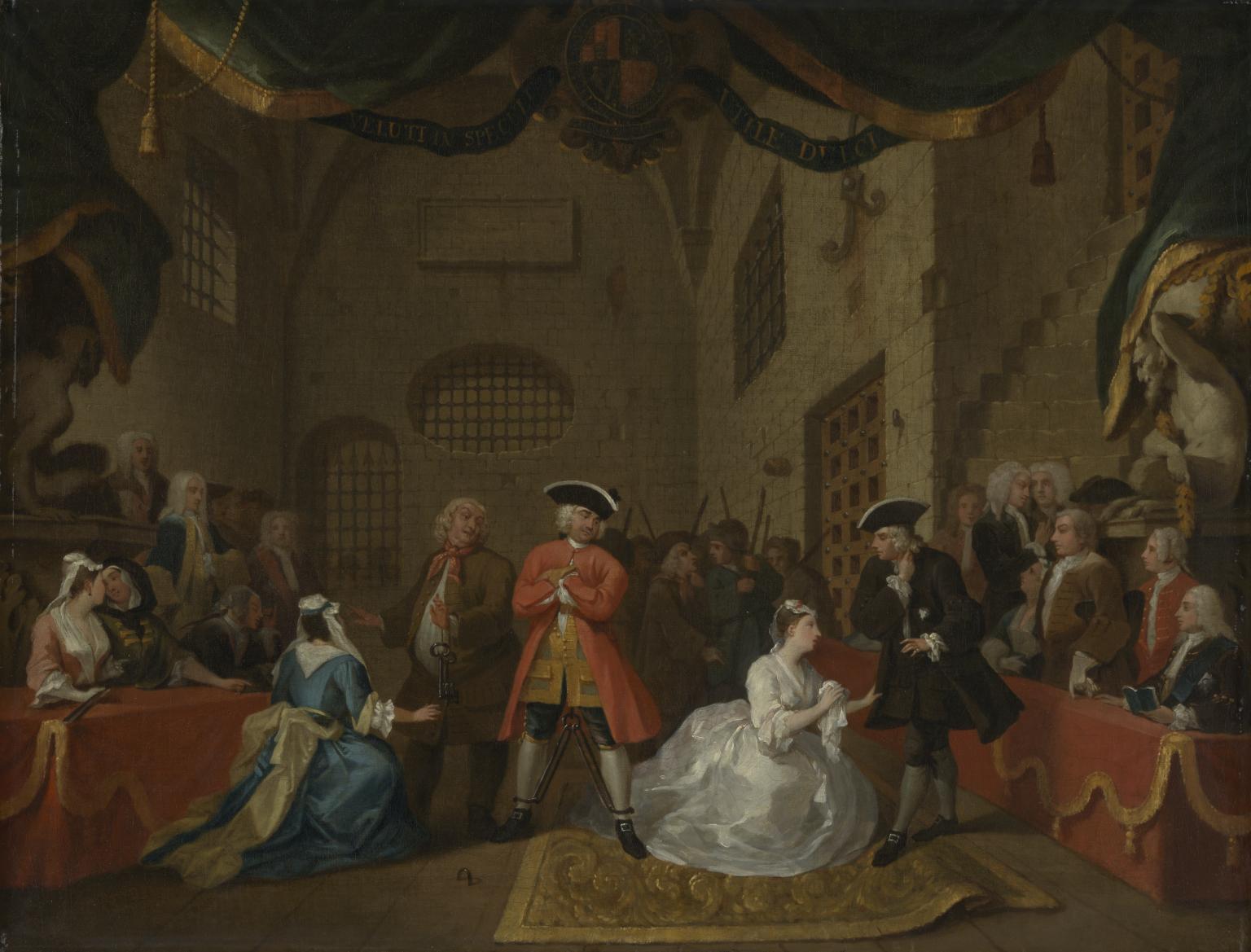 A Scene from 'The Beggar's Opera' VI', William Hogarth, 1731 | Tate