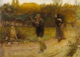 Study of Strolling Players