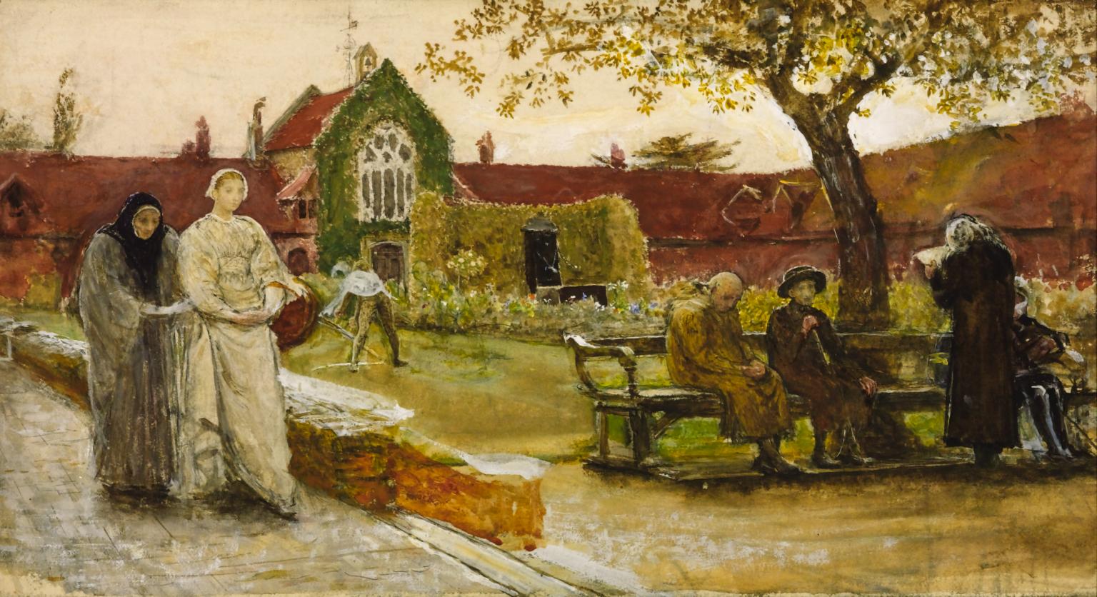 Study for ‘The Harbour of Refuge’