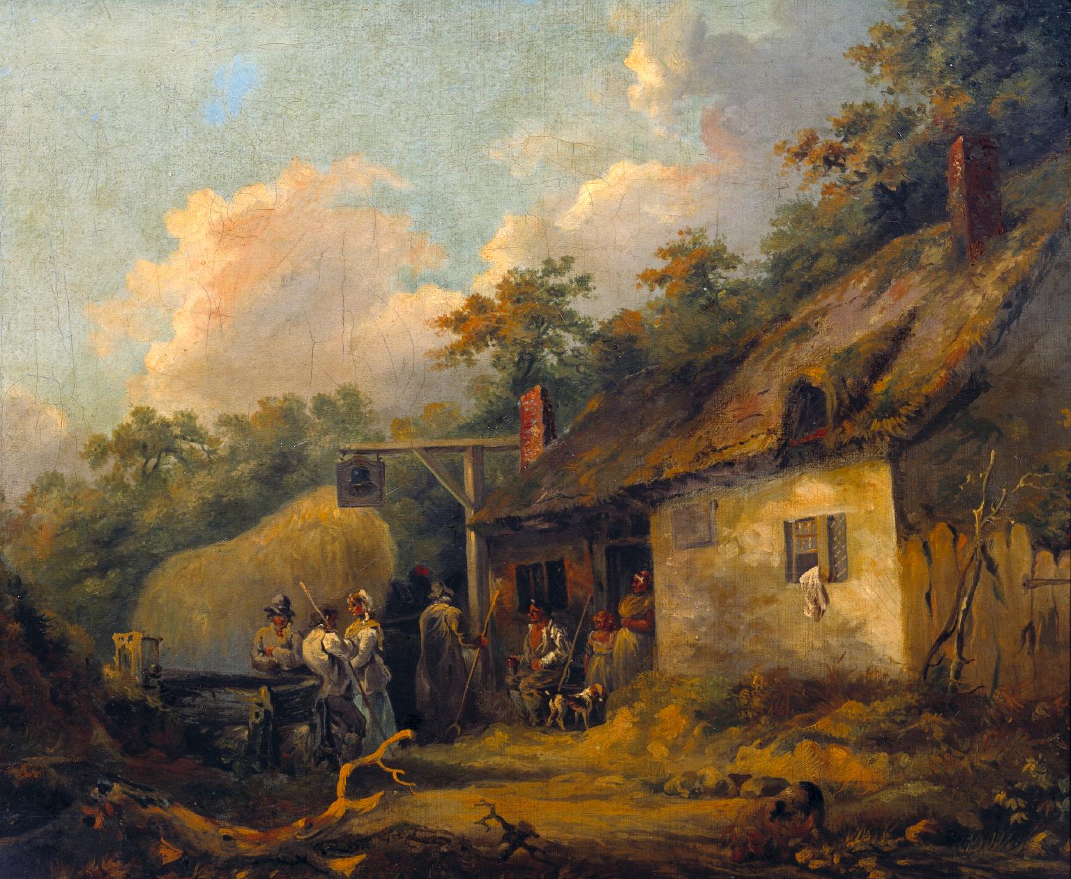 Peasants outside an Inn