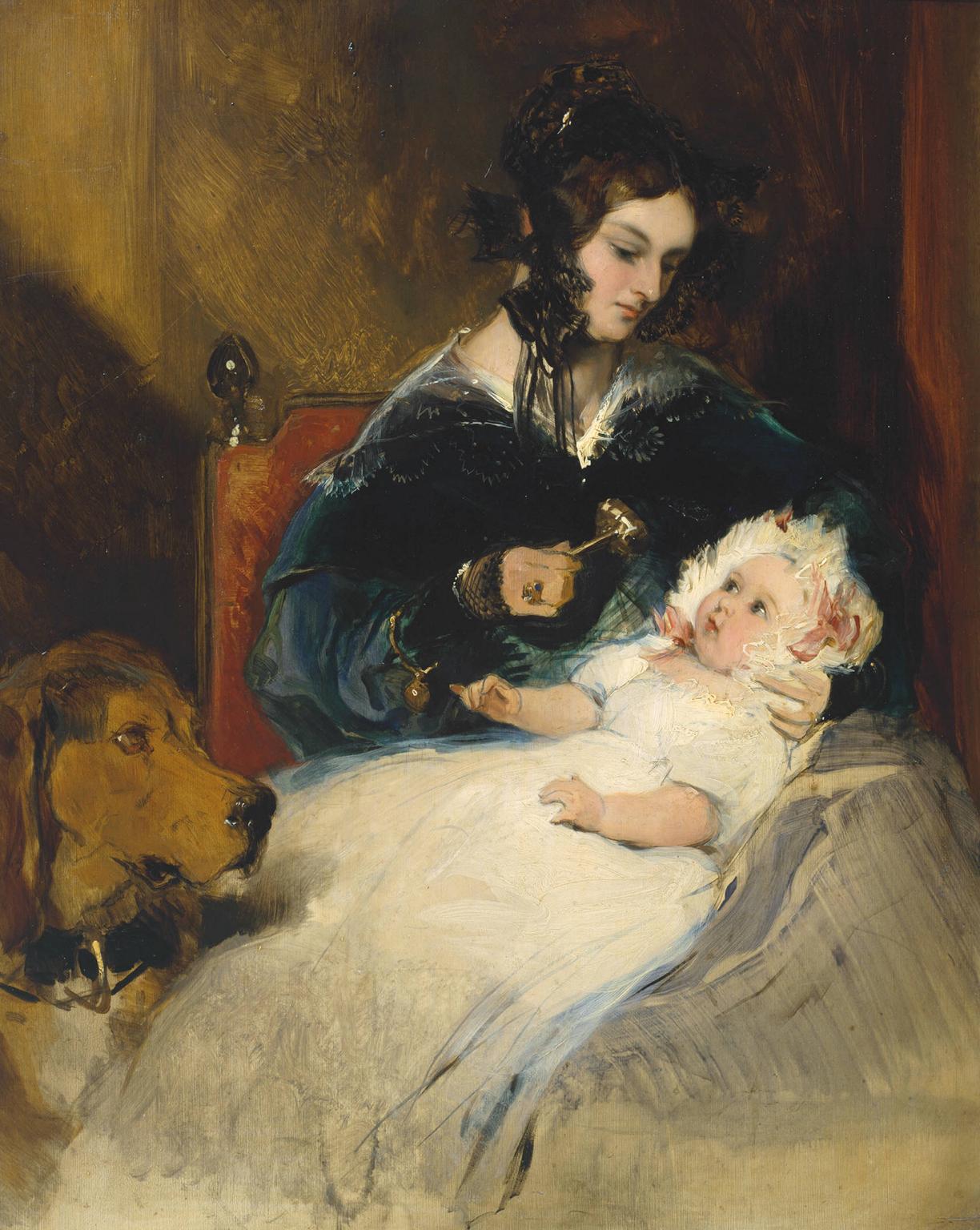 The Duchess of Abercorn and Child