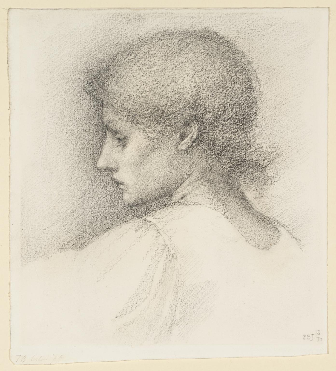 Study of a Girl’s Head for ‘The Mill’