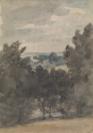 ‘View towards Stratford St Mary Church‘, John Constable, c.1805 | Tate