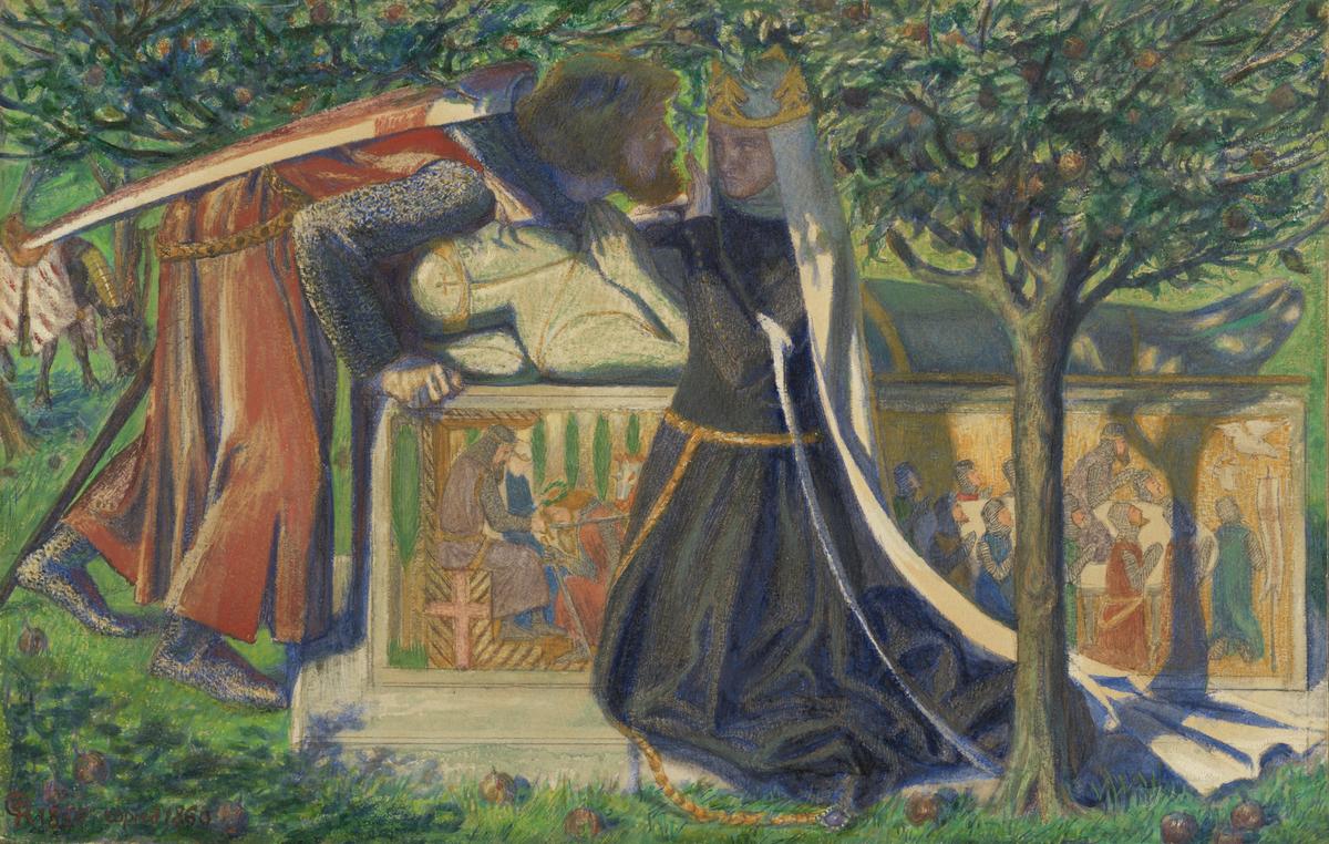 Arthurs Tomb Dante Gabriel Rossetti Tate