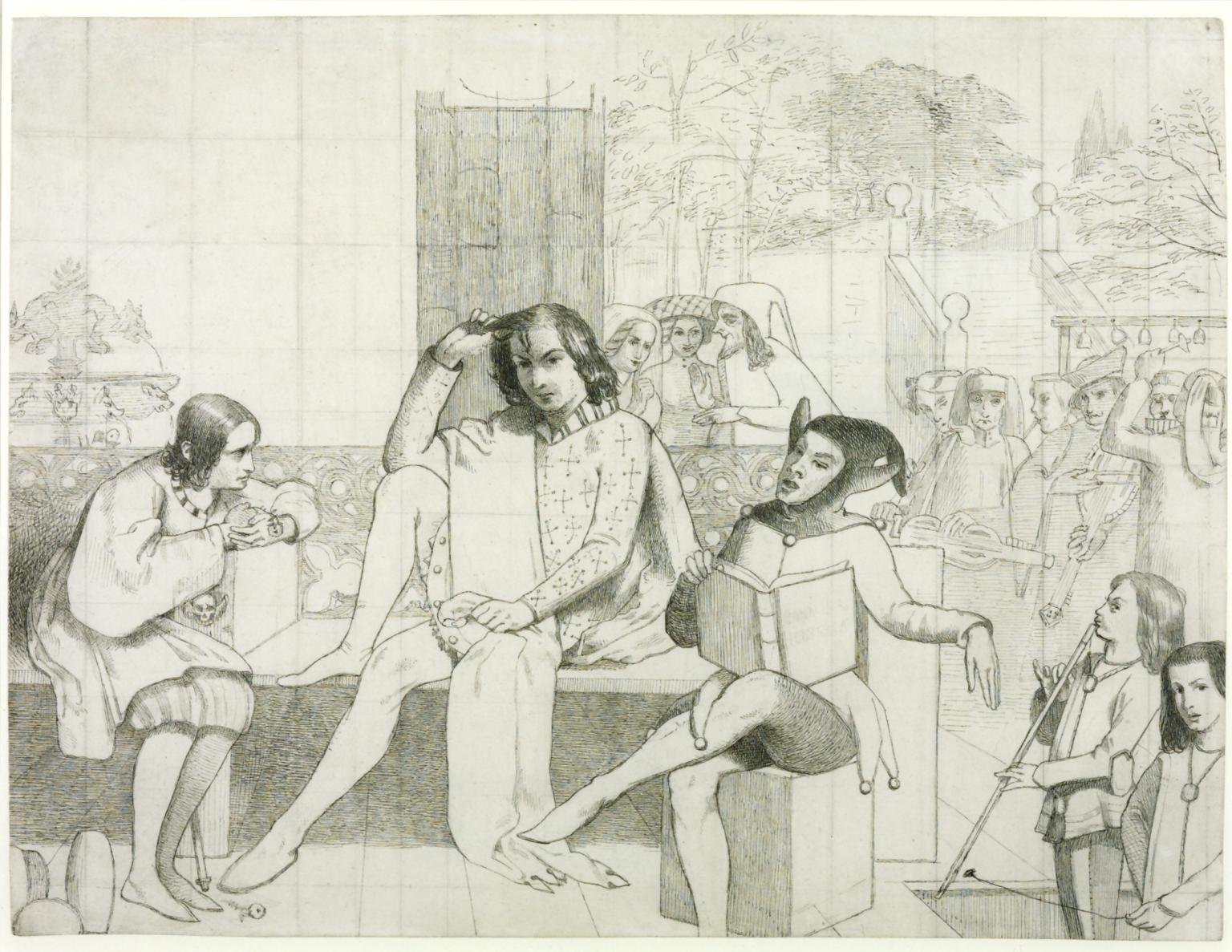 Study for ‘Twelfth Night’