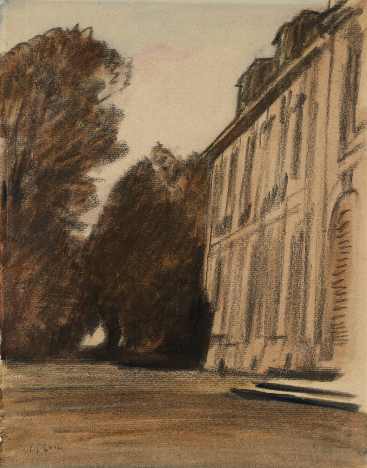 A French Chateau Occupied by the 3rd Coldstream Guards, October 1916