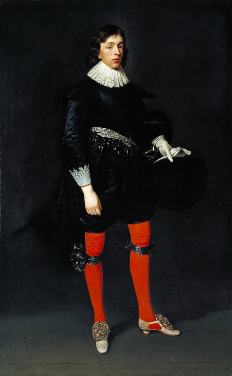 N03474: Portrait of James Hamilton, Earl of Arran, Later 3rd Marquis and 1st Duke of Hamilton, Aged 17