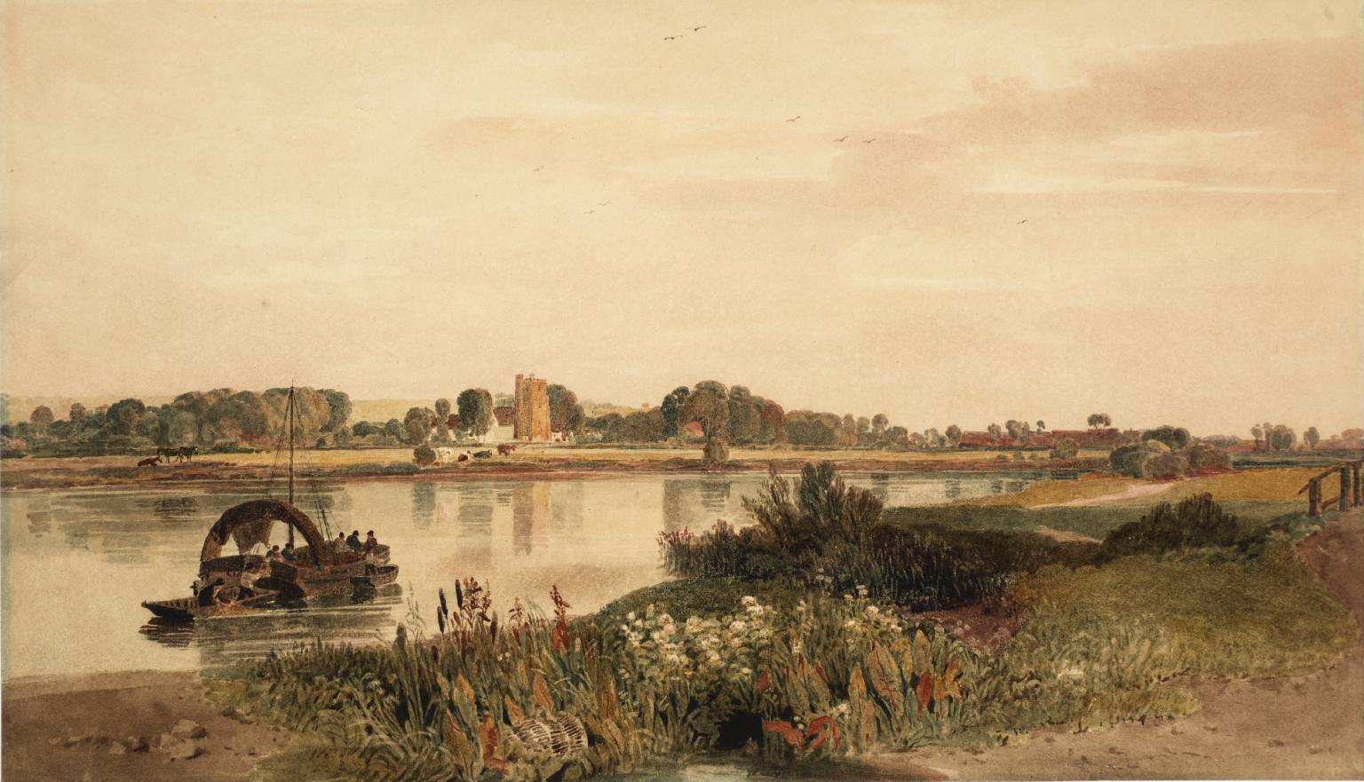 Bray on Thames from the Towing Path
