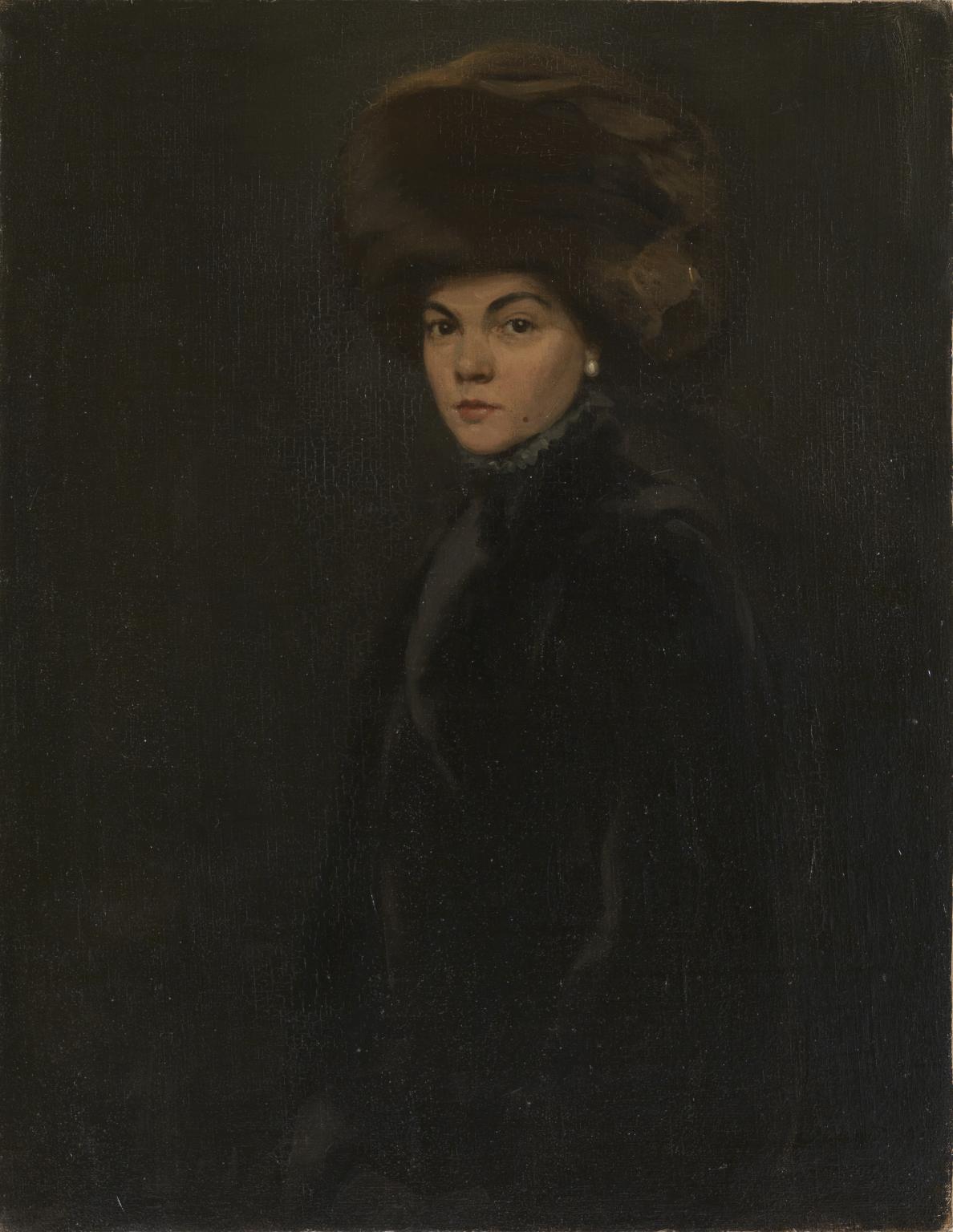 Lady in Furs, Mme. P.