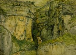 Sketch for ‘Gordale Scar’