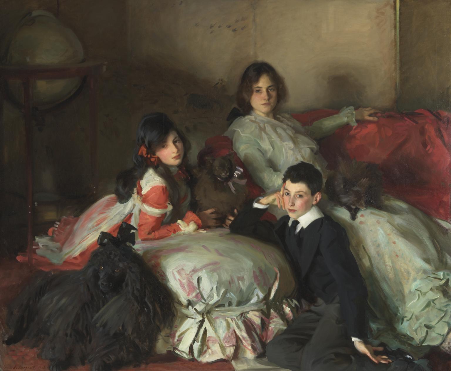 N03711: Essie, Ruby and Ferdinand, Children of Asher Wertheimer