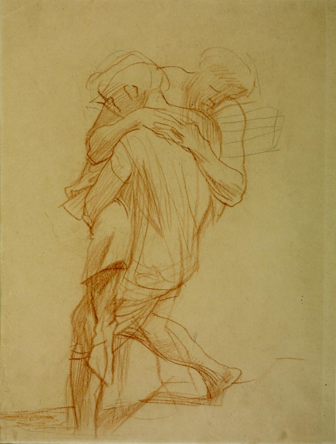 Study for ‘Aeneas Bearing Anchises on his Shoulders’, for Dorchester House
