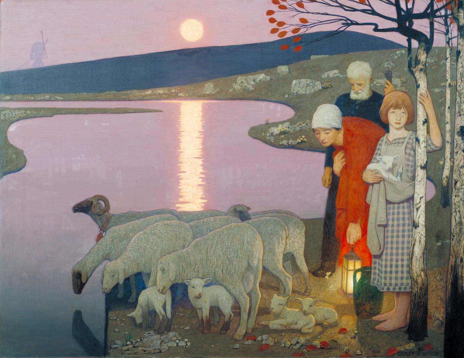 Pastoral Frederick Cayley Robinson 1923 4 Tate