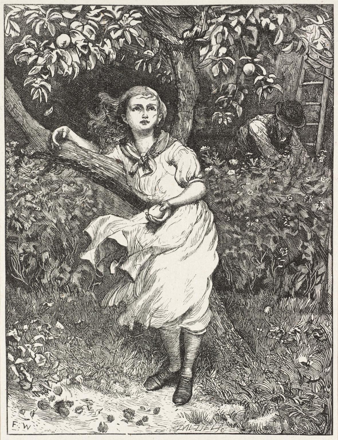 Autumn Days, engraved by the Brothers Dalziel
