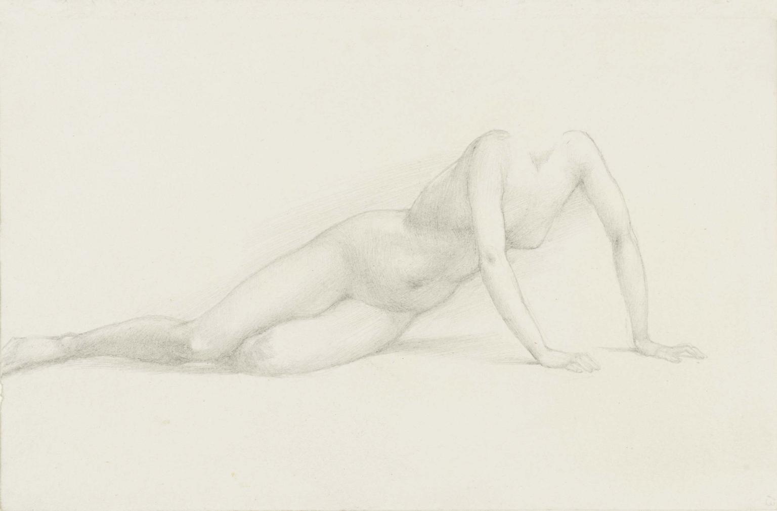 Study of Medusa for ‘The Death of Medusa’