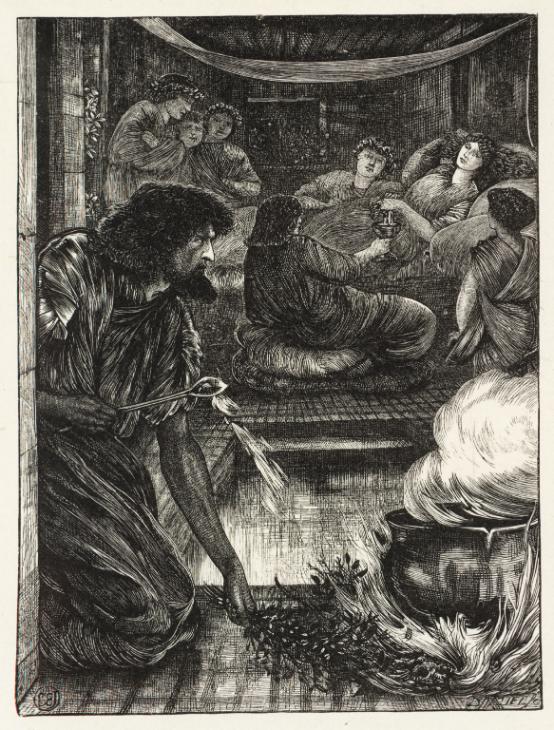 Parable Of The Boiling Pot, Engraved By The Dalziel Brothers', Sir Edward  Coley Burne-Jones, Bt, Published 1881 | Tate