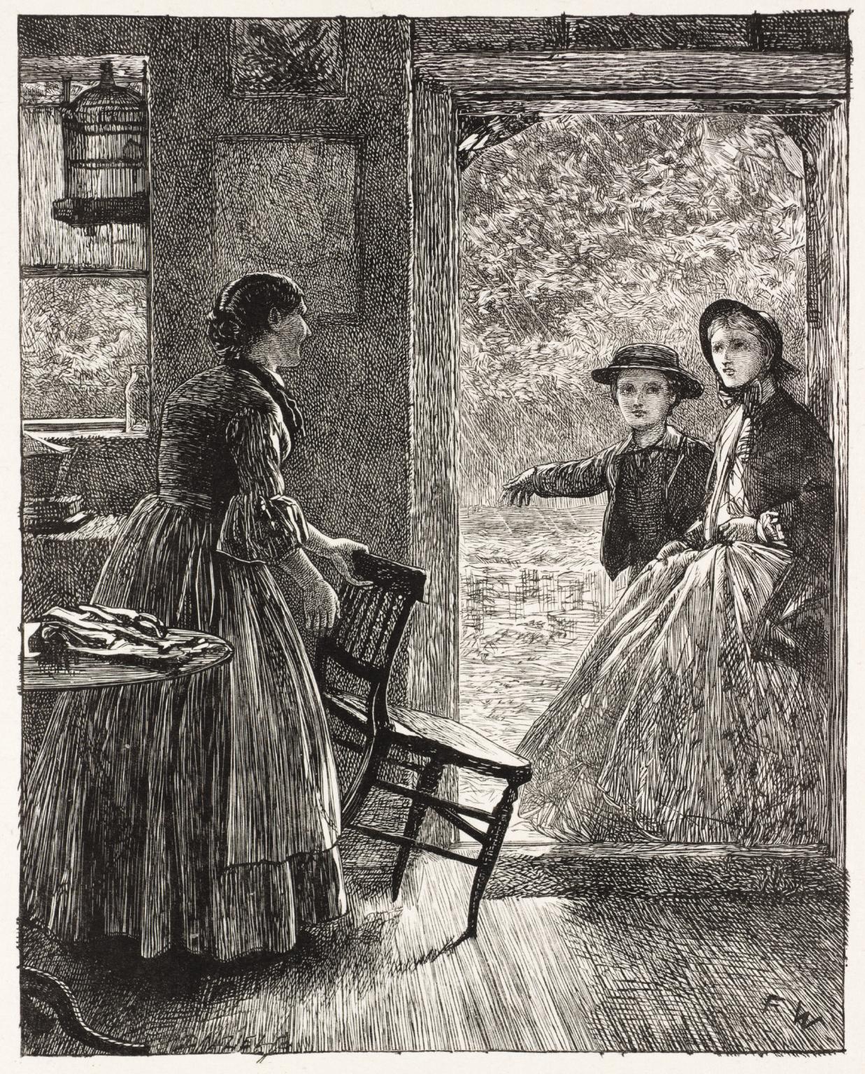 Rain, engraved by the Brothers Dalziel