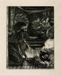 Parable of the Burning Pot, engraved by the Dalziel Brothers