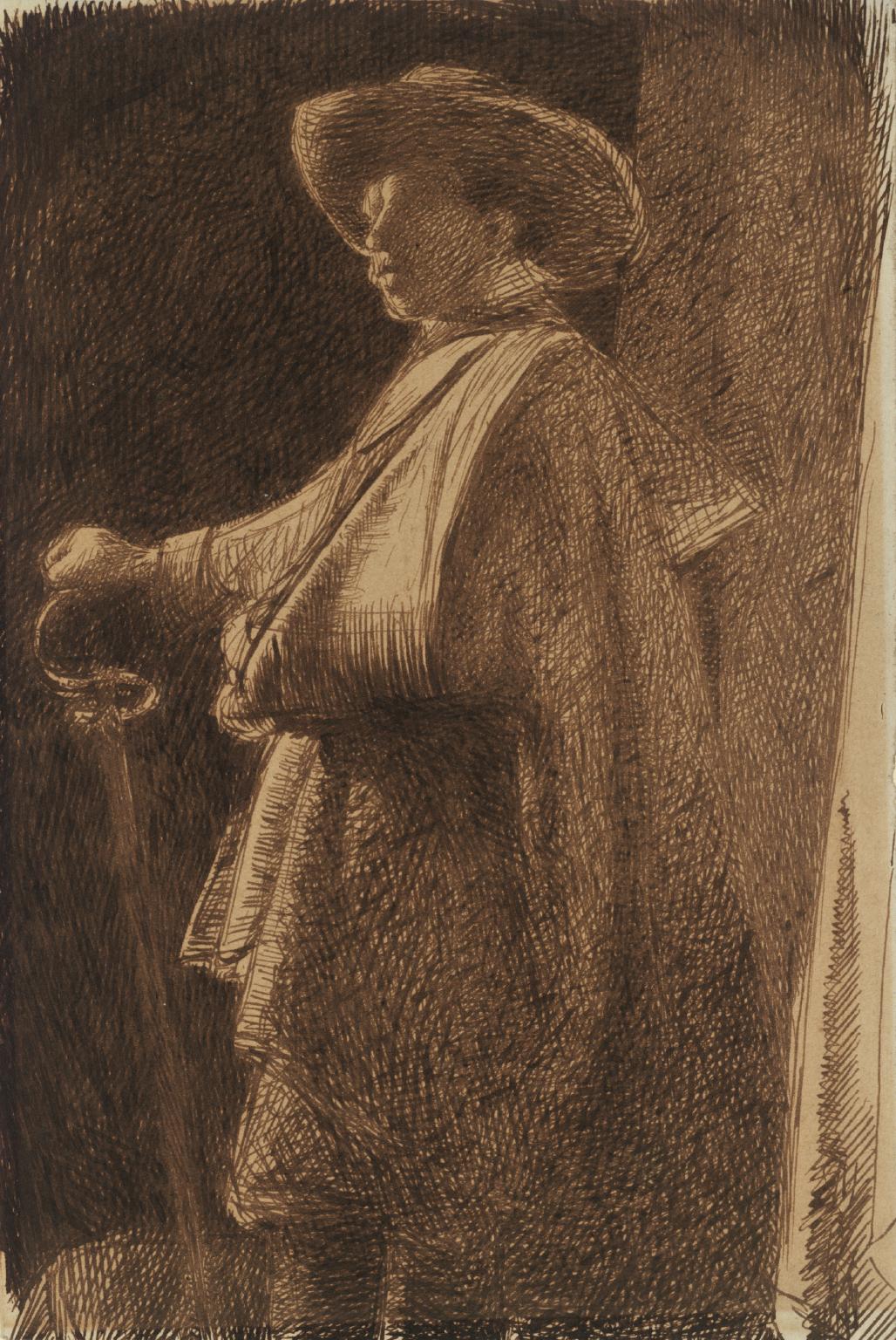 Cavalier with a Wounded Arm